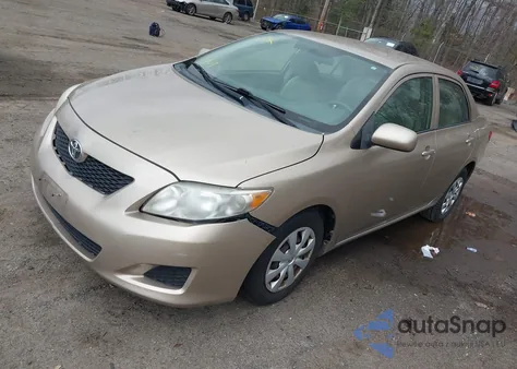 2009 Toyota Corolla Le z USA, uszkodzony, nr VIN 2T1BU40E19C098183